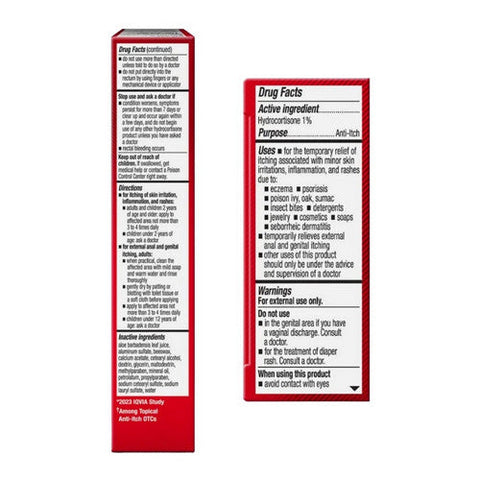 Cortizone-10, Soothing Aloe 1% Hydrocortisone Anti-Itch Creme Maximum Strength, 2 Oz Cortizone-10