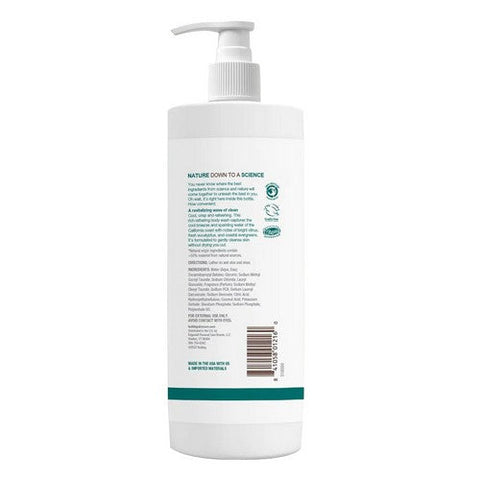 Bulldog Natural Skincare, Body Wash Coastline Bright and Clean, 17 Oz Bulldog Natural Skincare