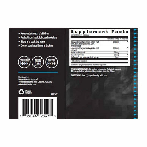 Cybergenics, IsoTest Testosterone Booster, 60 Capsules Cybergenics