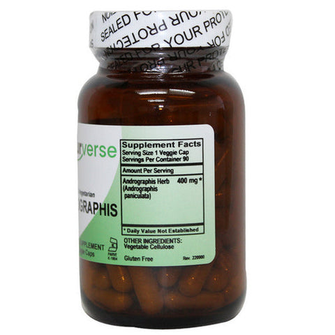 Naturverse, Andrographis Powder Capsules, 90 VegCaps Naturverse