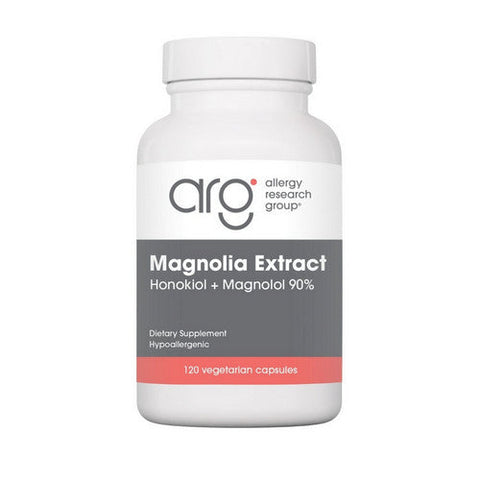 Nutricology/ Allergy Research Group, Magnolia Extract Honokiol Plus Magnolol 90%, 120 Veg Caps