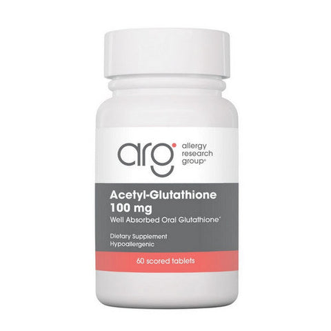 Nutricology/ Allergy Research Group, Acetyl-Glutathione, 100 Mg, 60 Tabs