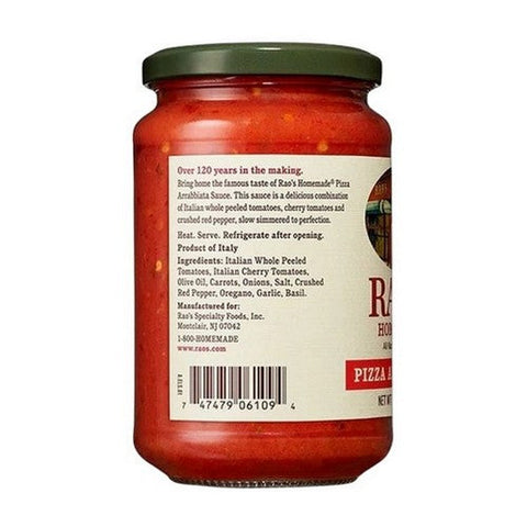 Rao's, Sauce Pizza Arrabbiata, 12.3 Oz (Case Of 6) Rao's
