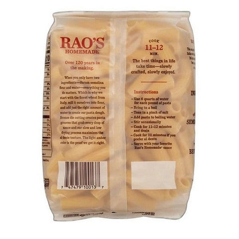 Rao's, Homemade Rigatoni Pasta, 16 Oz (Case Of 6) Rao's