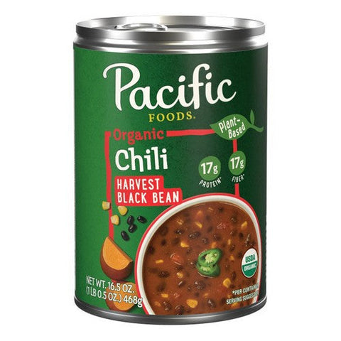 Pacific Foods, Organic Chilli Harvest Black Bean Soup, 16.5 Oz (Case Of 12) Pacific Foods