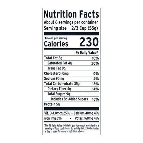 Purely Elizabeth, Superfood Cereal Vanilla Blueberry Almond With Vitamin D, 11 Oz (Case Of 6) Purely Elizabeth