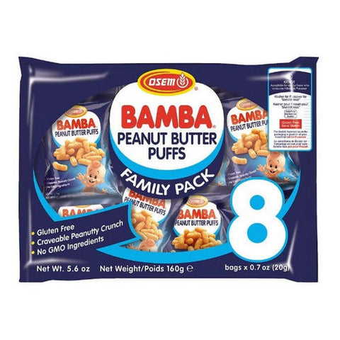 Osem, Bamba Puff Multipack, 5.6 Oz (Case Of 6) Osem