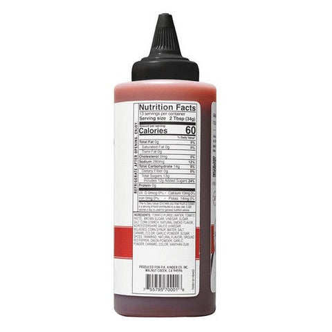 Kinders, BBQ Sauce Hot, 15.5 Oz (Case Of 6) Kinders