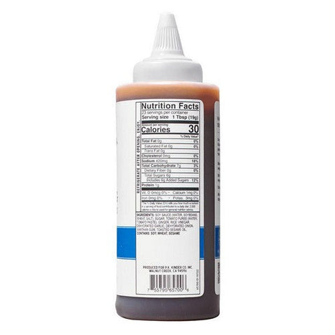 Kinders, Japanese BBQ Cooking Sauce And Glaze, 15.5 Oz (Case Of 6) Kinders