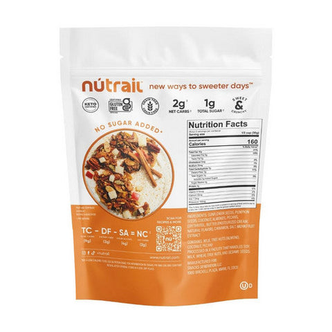 Nutrail, Cinnamon Pecan Nut Granola, 8 Oz(Case Of 6) Nutrail