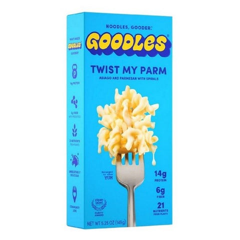 Goodles, Macaroni And Cheese Twist My Parm, 5.25 Oz(Case Of 12) Goodles