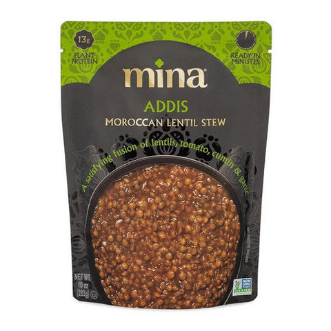 Mina, Addis Macroccan Lentil Stew, 10 Oz (Case Of 6) Mina