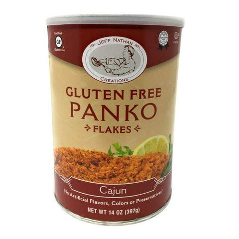 Jeff Nathan, Cajun Panko Flakes Gluten Free, 14 Oz(Case Of 12) Jeff Nathan