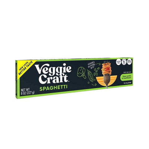 Veggiecraft, Pasta Spaghetti Cauliflower, 8 Oz(Case Of 6) Veggiecraft