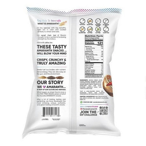 I Amaranth, Chipotle And Himalayan Salt Churritos, 5 Oz(Case Of 10) I Amaranth