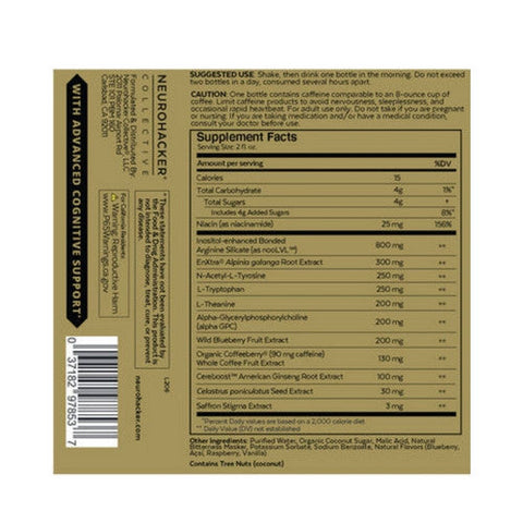 Qualia, Energy Shot Mind, 60 Ml Qualia