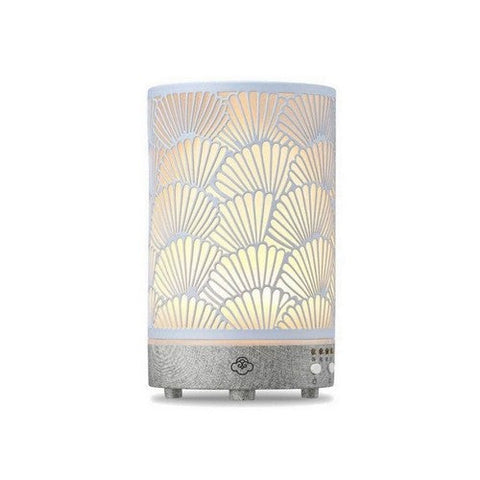 Serene House, Shell Grey 90 Metal Ultrasonic Diffuser, 1 Count