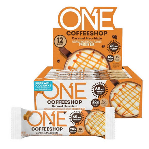 Pure Protein, One Coffee Shop Caramel Macchiato, 12 Count Pure Protein