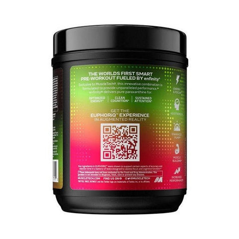 Muscletech, EuphoriQ Pre-Workout Watermleon Candy, 340 Grams Muscletech