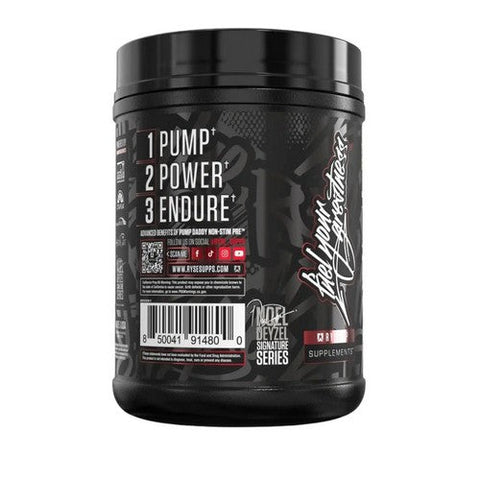 Ryse Supplements, Pump Daddy V2 Non Stim Pre-Workout Candy Watermelon, 650 Grams Ryse Supplements