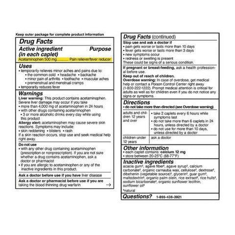 Genexa, Acetaminophen Extra Strength, 100 Count Genexa