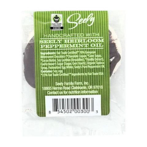 Seely, Seely Mint Patty Dark Chocolate Peppermint Patties, 1 Oz (Case Of 12) Seely
