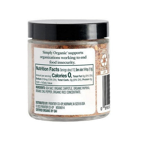Simply Organic, Organic Hot Finishing Salt, 4.34 Oz Simply Organic