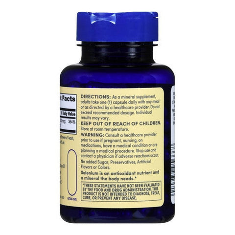 Foster And Thrive, Selenium, 200 Mcg, 100 Caps Foster And Thrive