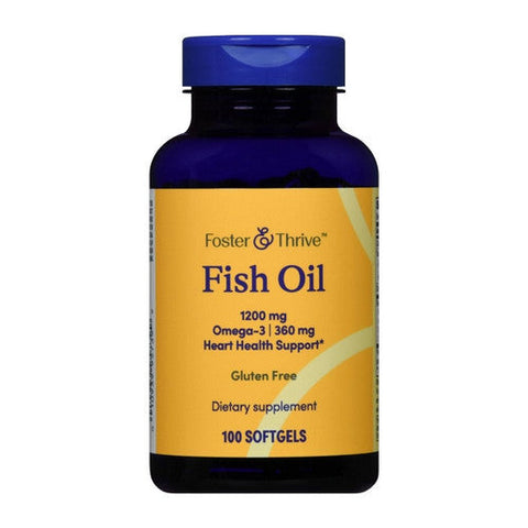 Fish Oil 100 Softgels by Foster And Thrive