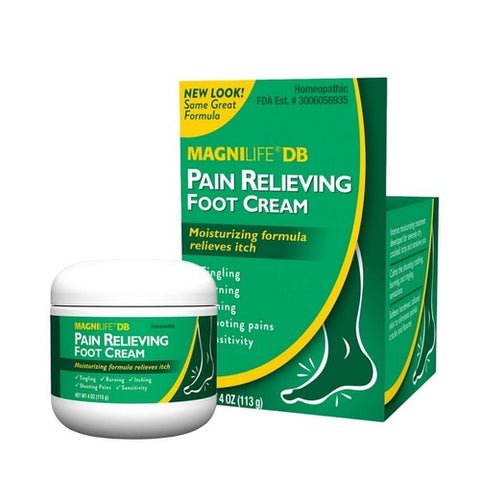 Magnilife, Db Pain Relieving Foot Cream, 4 Oz Magnilife