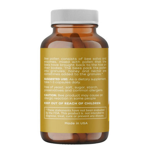 Apihaus, Bee Pollen, 500 Mg, 90 VegCaps Apihaus