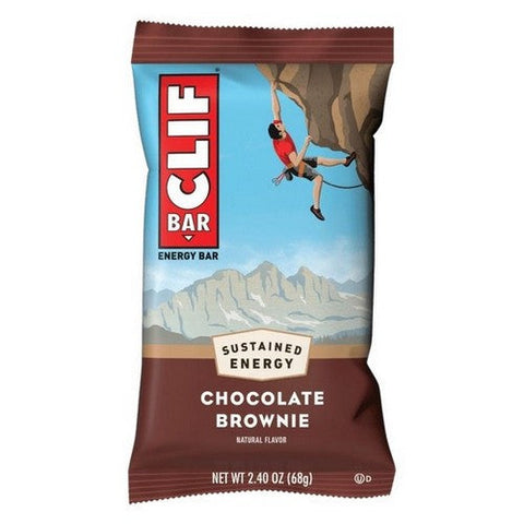 Clif Bar, Chocolate Brownie Protein Bar, 2.4 Oz X 5 Count (Case Of 6) Clif Bar