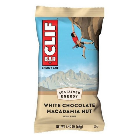 Clif Bar, White Chocolate Macadamia Nut Protein Bar, 2.4 Oz X 5 Count (Case Of 6) Clif Bar
