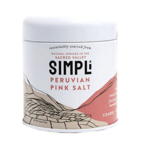 Simpli, Peruvian Pink Finishing Salt, 5 Oz (Case Of 12) Simpli