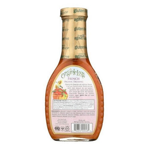 Organicville, Organic French Style Dressing, 8 Oz (Case Of 6) Organicville