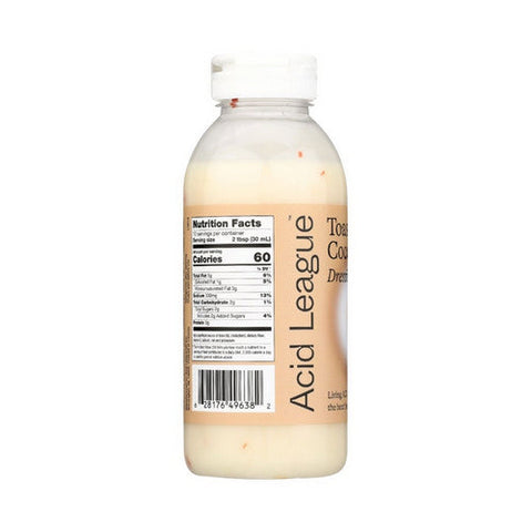 Acid League, Toasted Coconut Dressing, 12 Oz (Case Of 6) Acid League