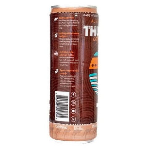 Thunder Coffeemilk, Ready To Drink Mocha Cold Brew Coffee, 11 Oz (Case Of 12) Thunder Coffeemilk