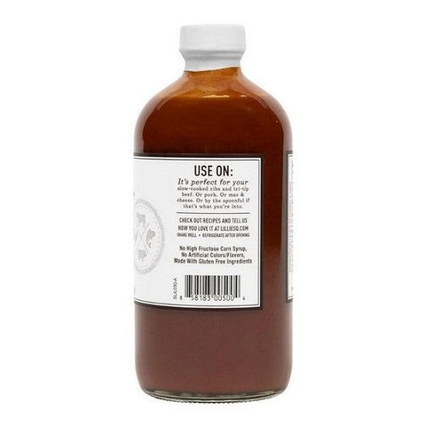 Lillies Q, Hot Smoky Barbecue Sauces And Rubs, 20 Oz (Case Of 6) Lillies Q
