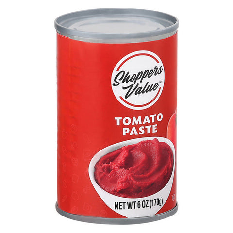 Tomato Paste 6 Oz (Case Of 24) by Shoppers Value