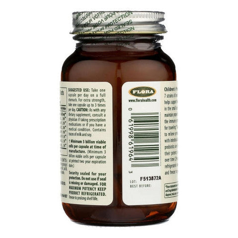 Flora, Childrens Probiotic, 60 Count Flora