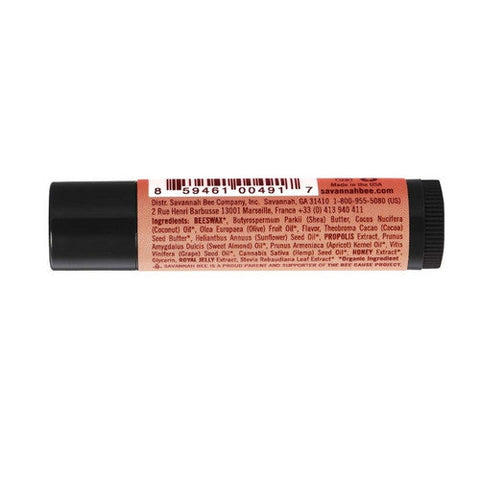 Savannah Bee Co, Savannah Bee Peach Beeswax And Propolis Lip Balm, 0.15 Oz Savannah Bee Co