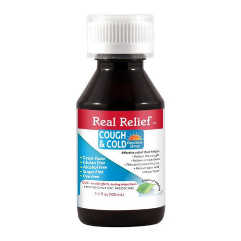 Homeolab, Real Relief Cough And Cold Day Night Combo, 2 Count Homeolab