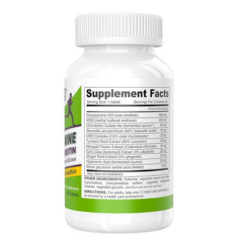 Deva Vegan Vitamins, Vegan Glucosamine Chondroitin MSM, 90 Tablets Deva Vegan Vitamins