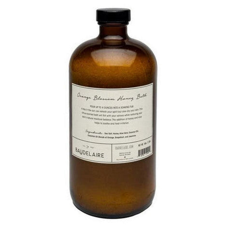 Baudelaire, Orange Blossom Apothecary Bath Soak, 40 Oz Baudelaire