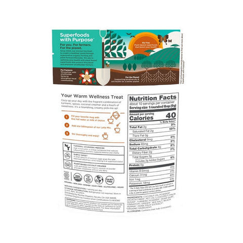 Navitas Organics, Organic Golden Latte, 3.1 Oz Navitas Organics