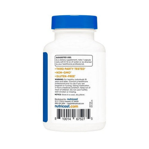 Nutricost, Tudca Capsules, 250 Mg, 60 Count Nutricost