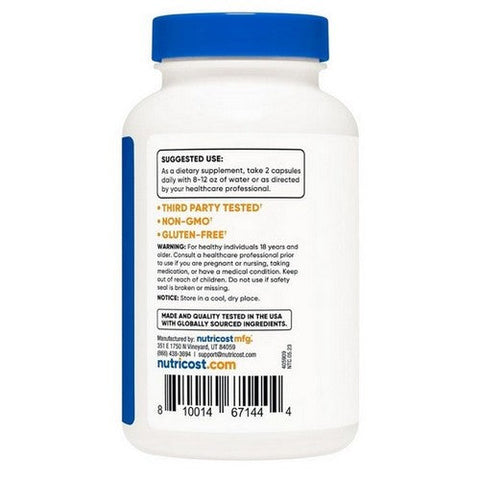 Nutricost, L-Carnitine Tartrate, 1000 Mg, 120 Caps Nutricost