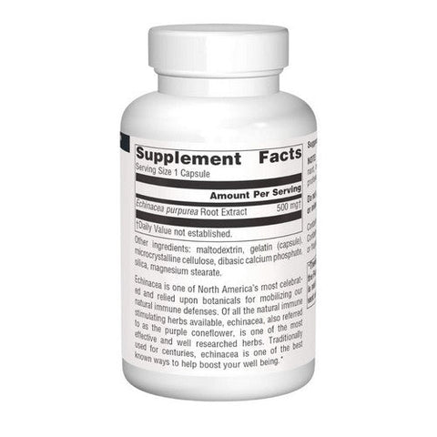 Source Naturals, Echinacea Root, 500 MG, 100 Caps Source Naturals