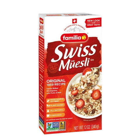 Swiss Muesli Original Recipe 12 Oz (Case Of 6) by Familia