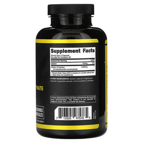 Primaforce, HMB (beta-hydroxy beta-methylbutyrate), 1,000 Mg, 180 Caps Primaforce